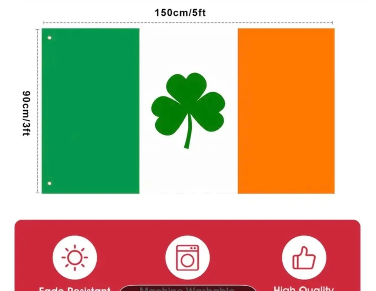 Ireland tri-colour flag - Image 4