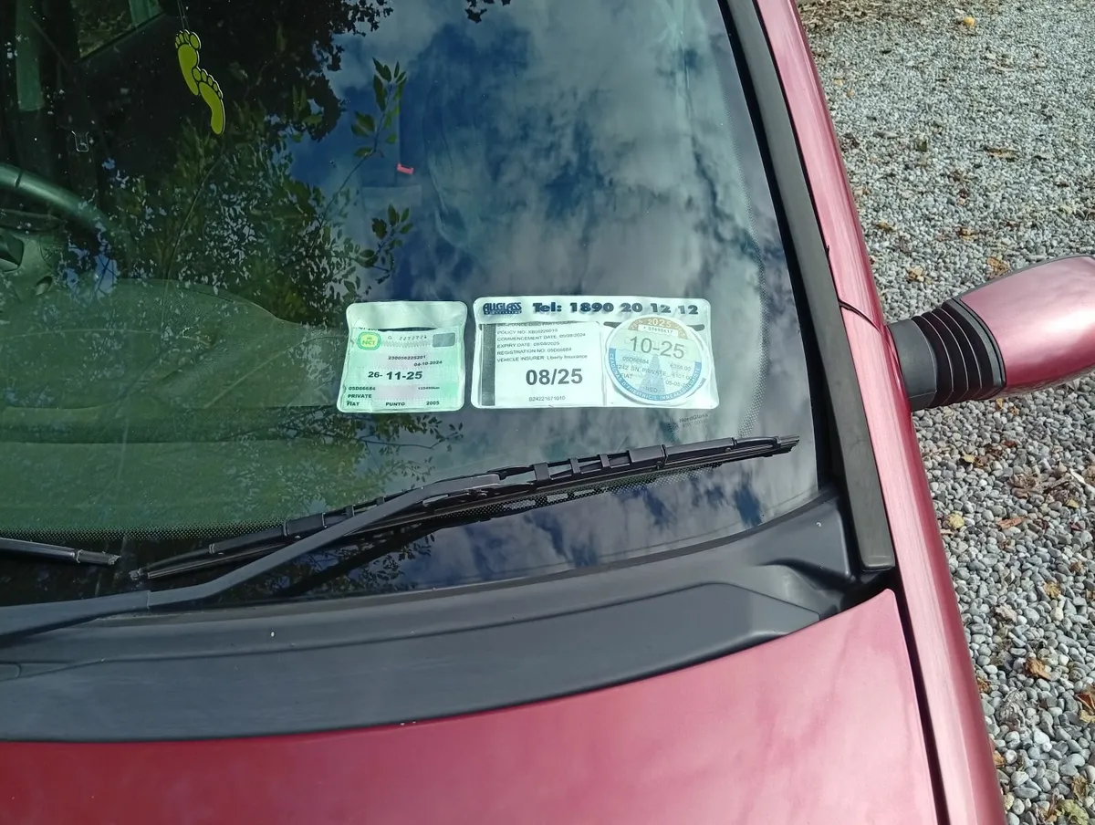 Fiat Punto 2005 - Tax/NCT - Image 2
