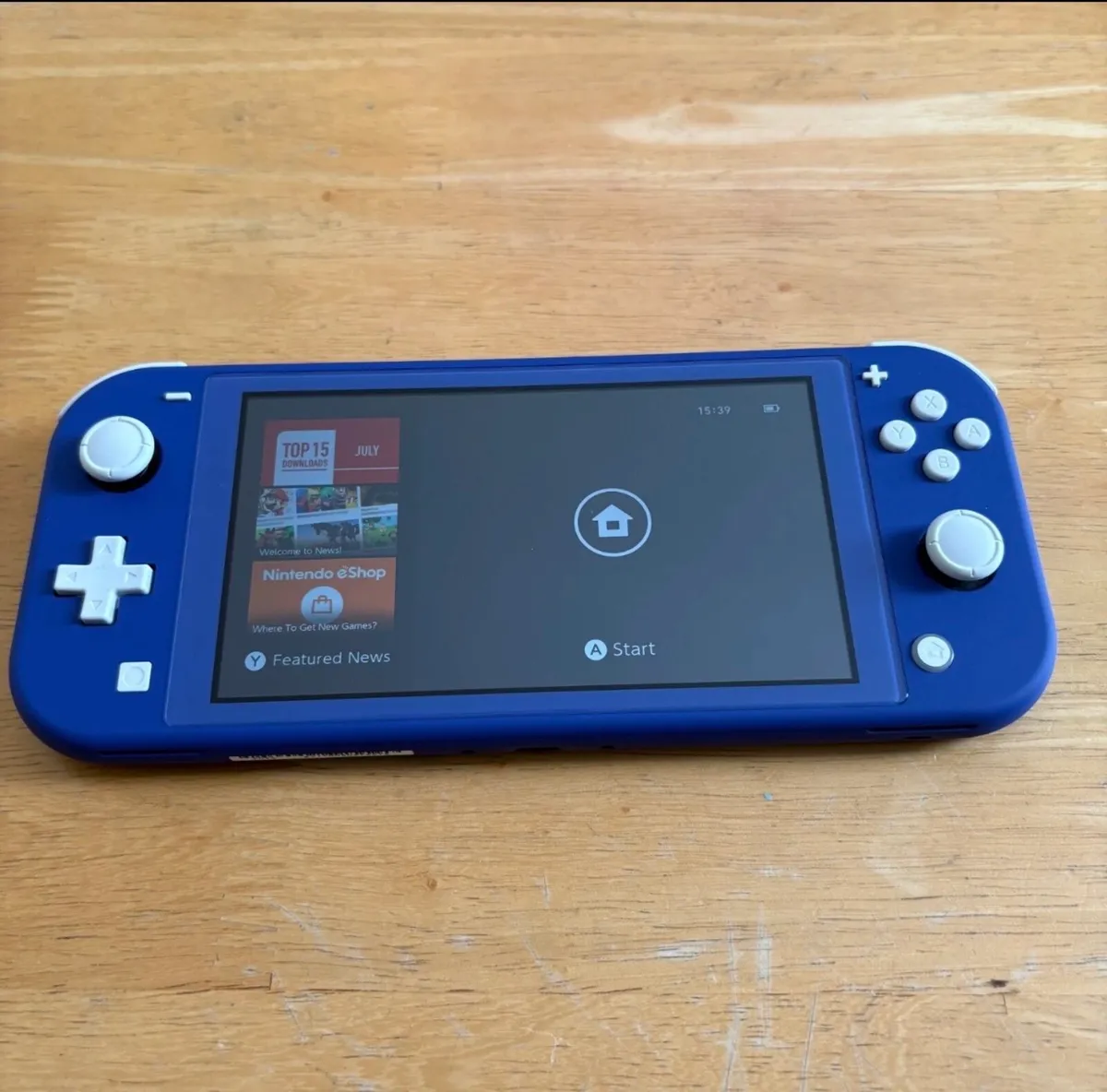 Nintendo Switch Lite Blue Console 32GB and - Image 1