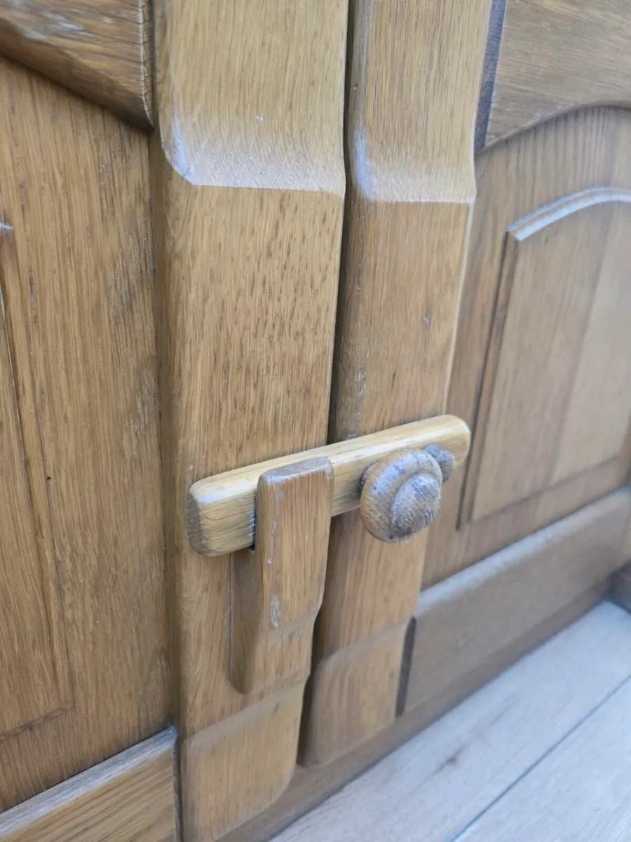 Solid wood glass cabinet - Image 4