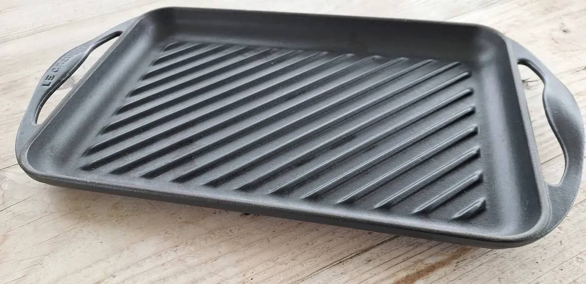 Le creuset cast iron grill pan - Image 1