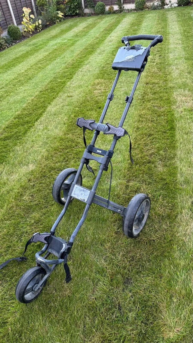 Powakaddy push trolly - Image 1