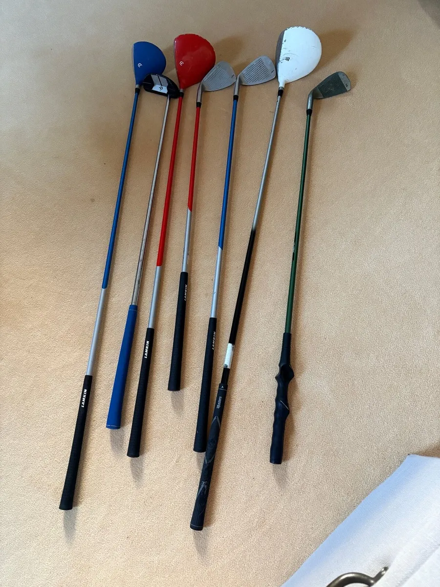 kids golf clubs - Mixed selection - Image 1