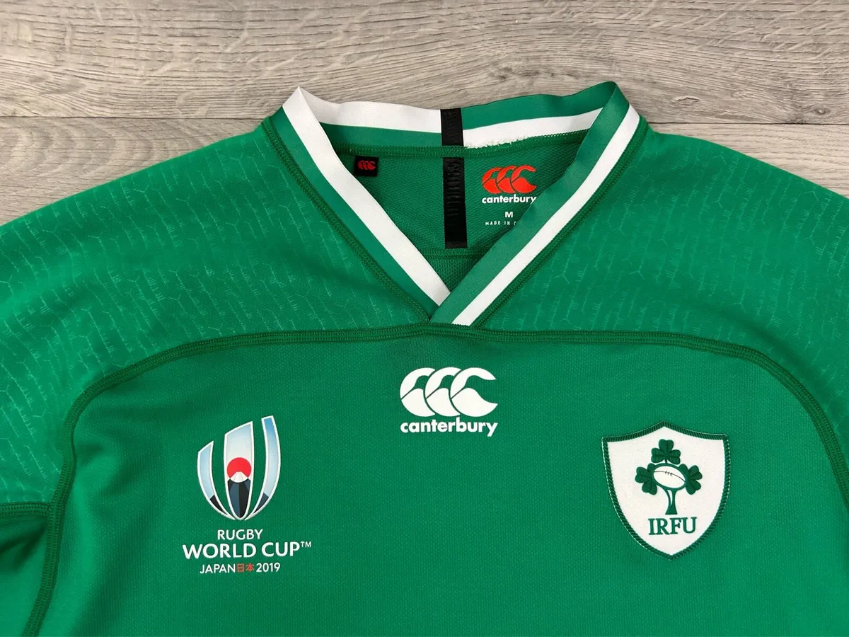 Canterbury Ireland Rugby Jersey Shirt Mens Medium - Image 3
