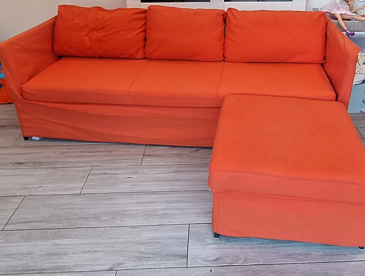Corner L couch sofa sofa bed - Image 2