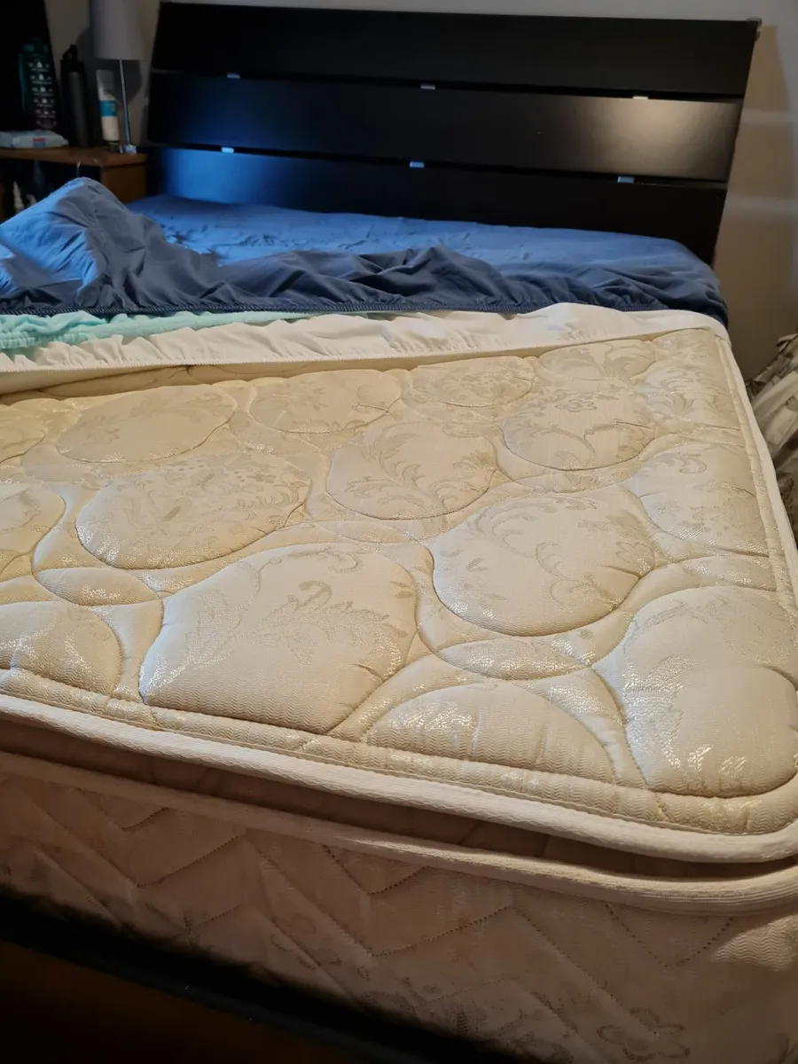 King Size bed plus king mattress - Image 2