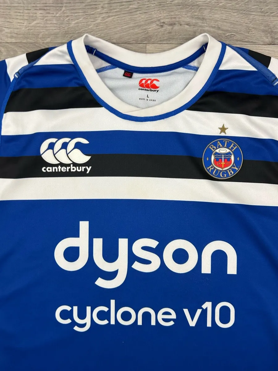 Canterbury Bath Rugby Jersey Shirt Mens Large - Image 3