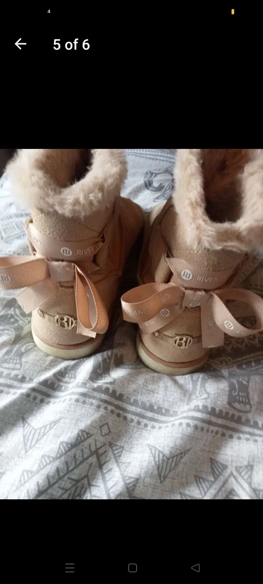 Ladies river island boots size 5 - Image 4