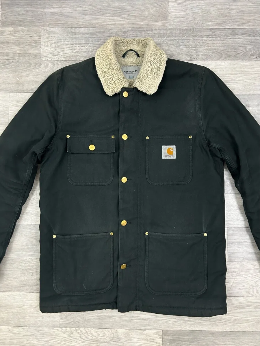 Carhartt Phoenix Sherpa Lined Chore Jacket Medium - Image 2