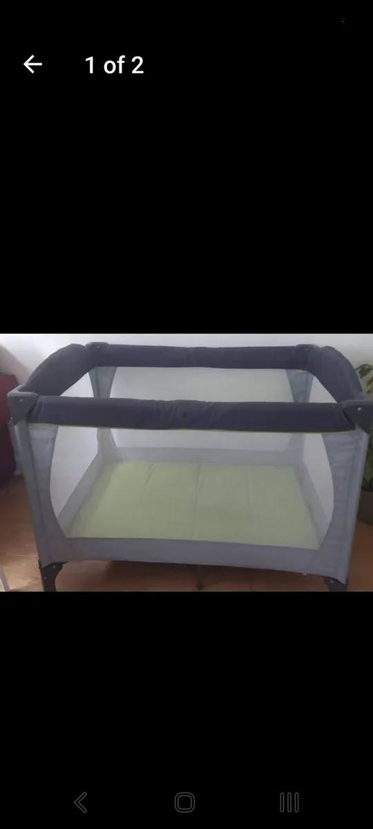 Travel cot - Image 1