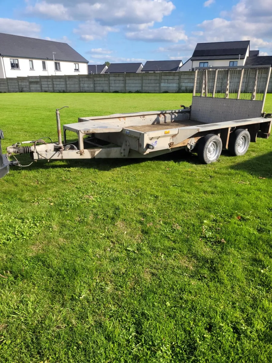 10x6 ifor Williams plant trailer - Image 1