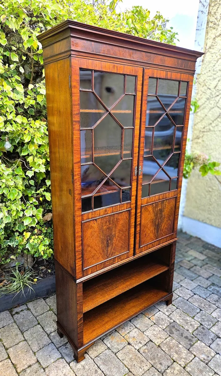 Large Victorian Display Bookcase- Circa 1880 - Image 1