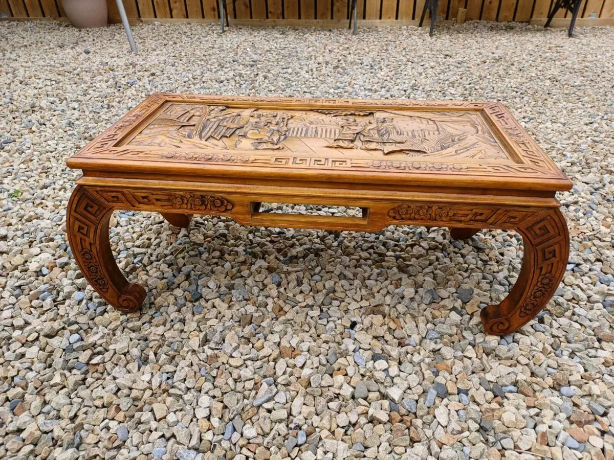 Vintage Chinese Coffee Table - Image 2