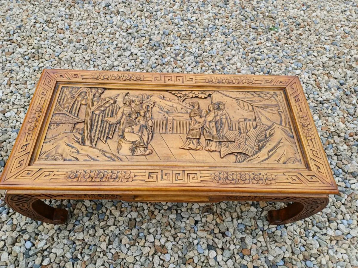 Vintage Chinese Coffee Table - Image 3