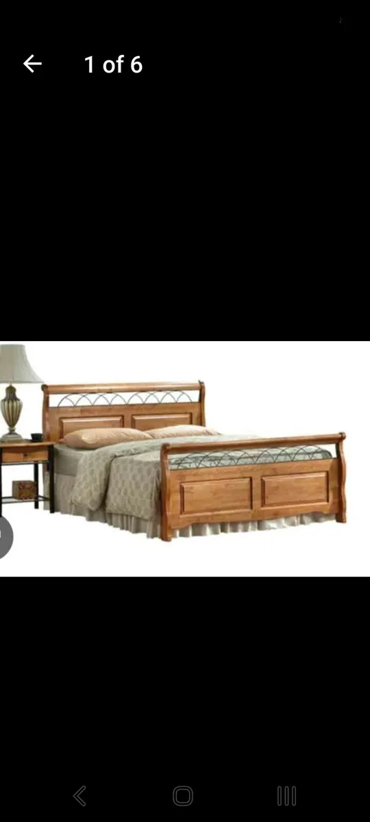 Double bed frame - Image 1