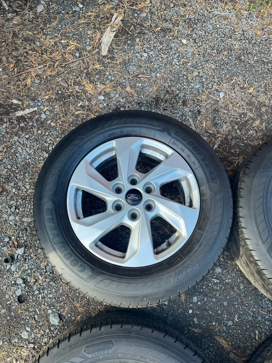 16’ Genuine Ford Transit Custom alloy wheels - Image 2