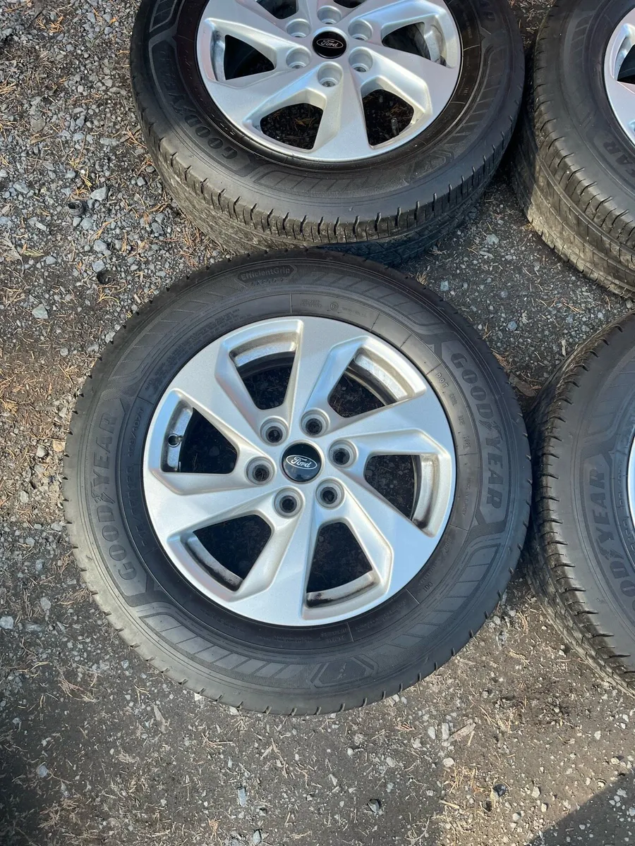 16’ Genuine Ford Transit Custom alloy wheels - Image 3