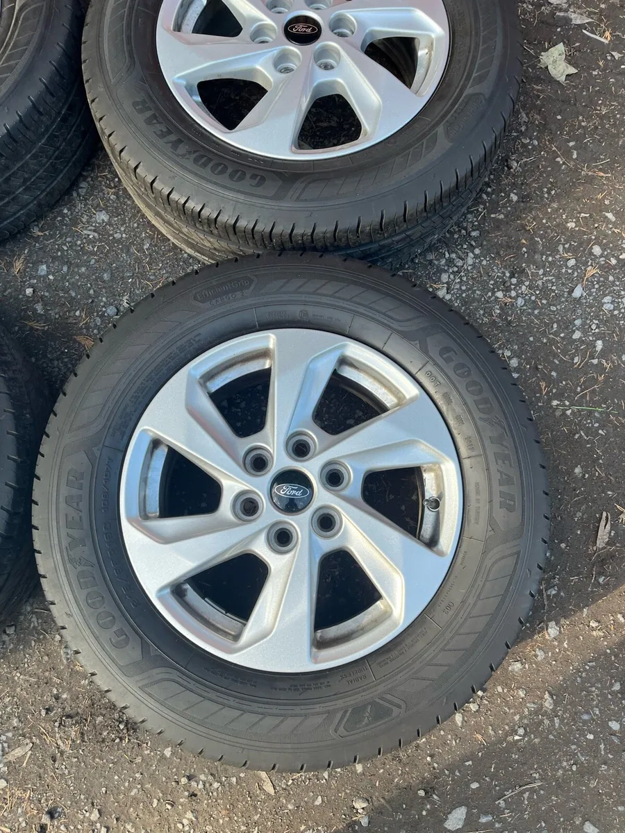 16’ Genuine Ford Transit Custom alloy wheels - Image 4