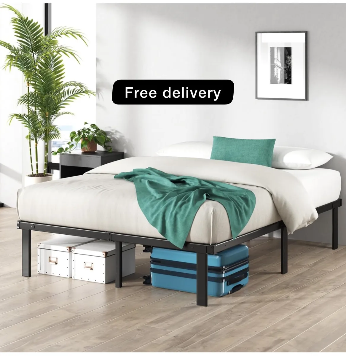 Super King Bed frame - Bed 180x200 cm - 36cm - Image 1