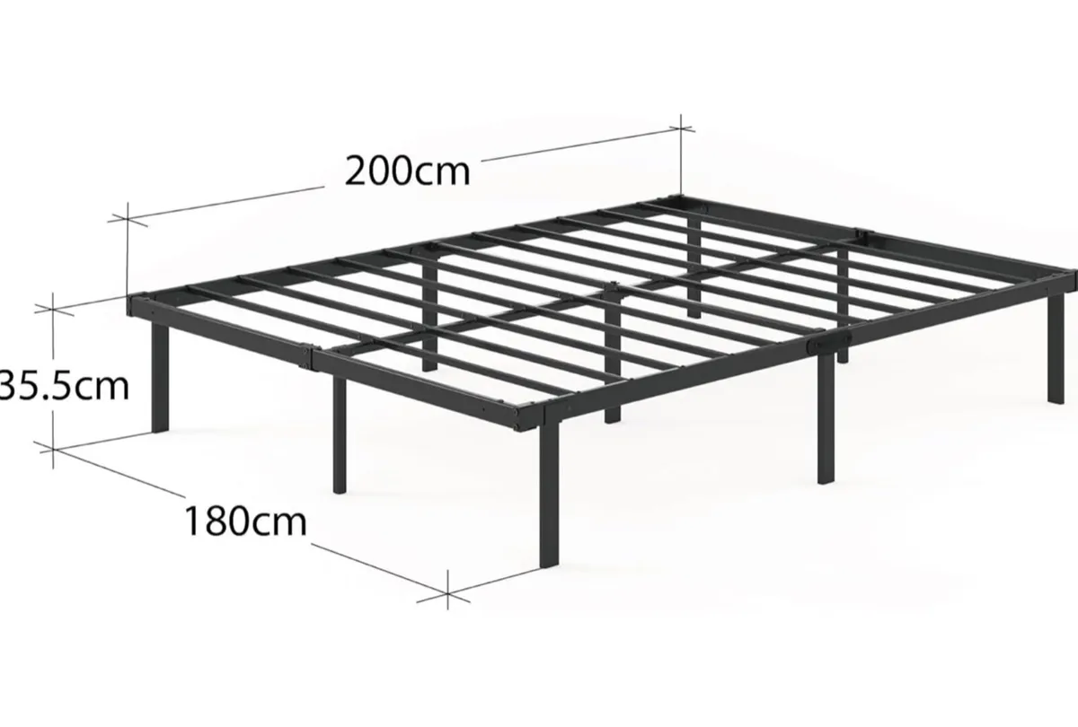 Super King Bed frame - Bed 180x200 cm - 36cm - Image 2