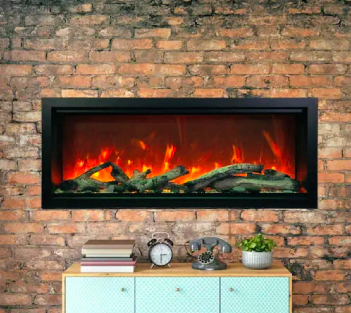 Stunning Wide screen electric fire - Image 1