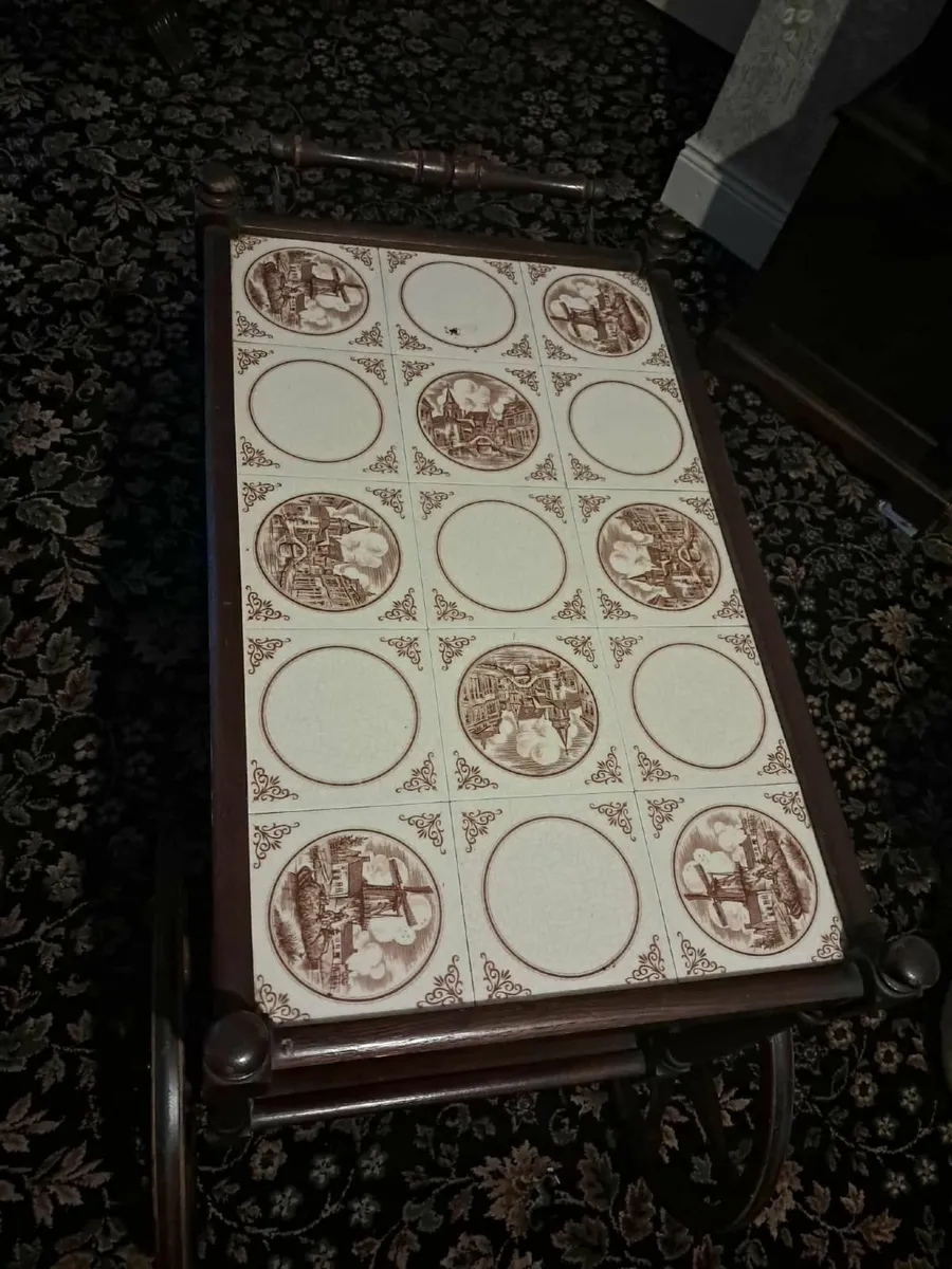 Antique  tea trolley - Image 3