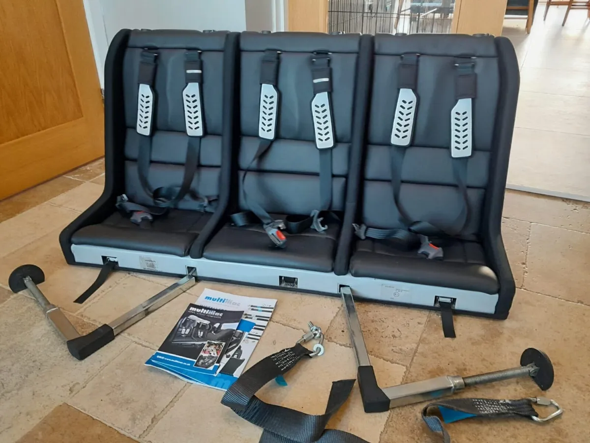 Multimac 3 Seater Car Seat - Image 4