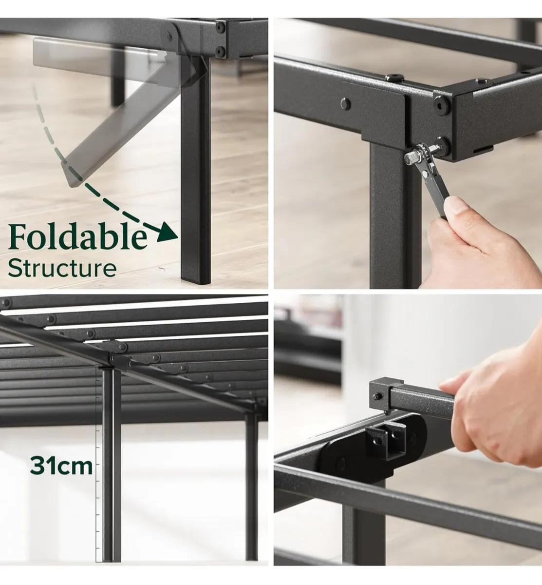 Super King Bed frame - Bed 180x200 cm - 36cm - Image 3