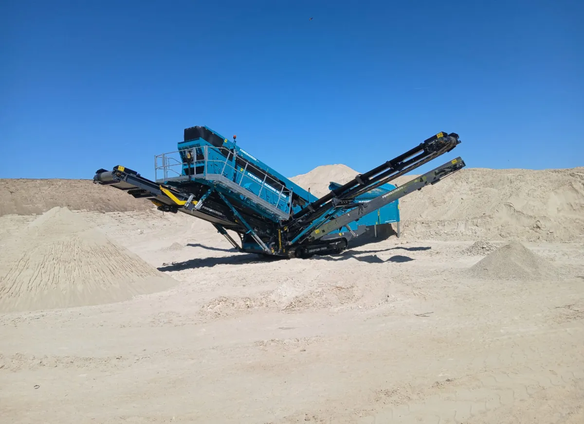 White Granite Sand For Sale - Image 1
