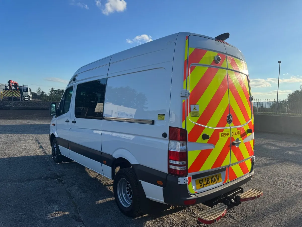 Mercedes Sprinter 2018 519 3.0 5ton Auto  crew van - Image 4