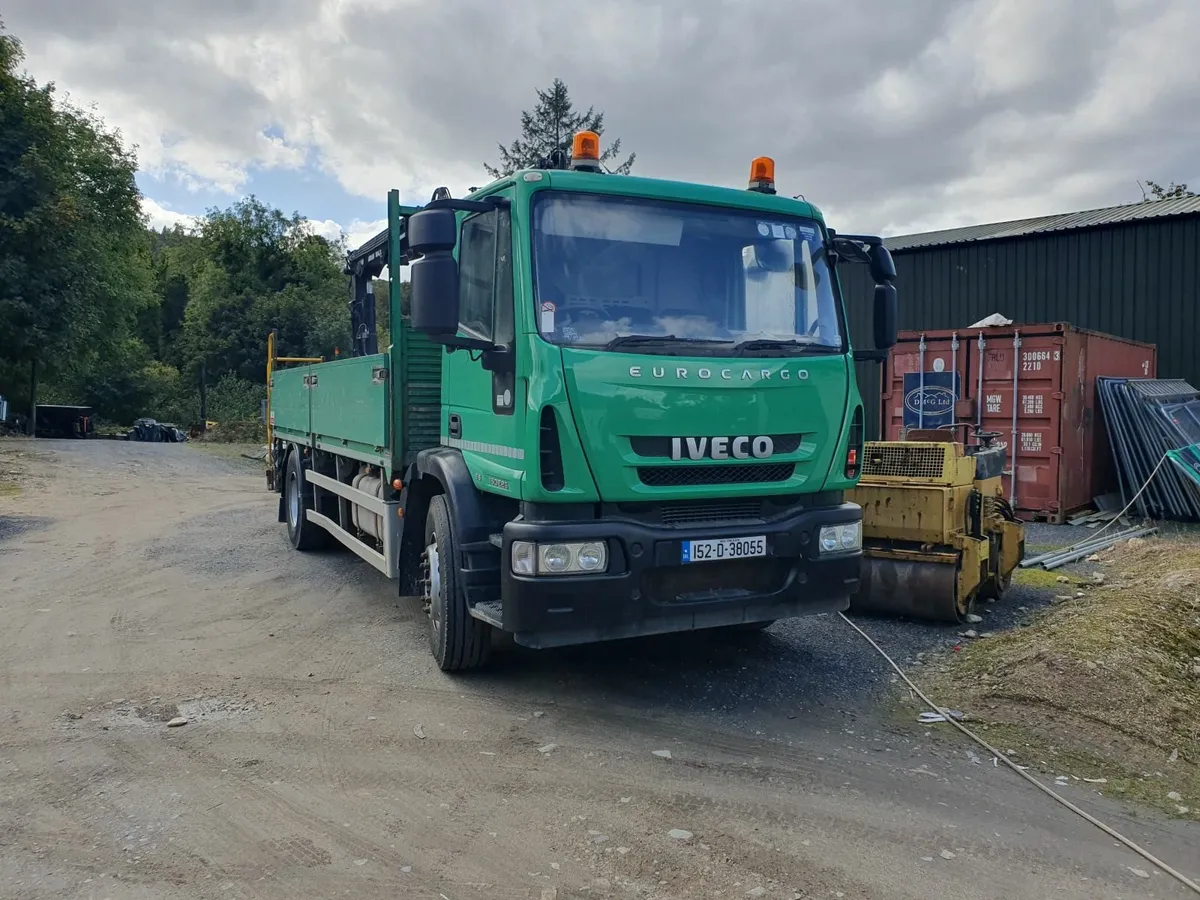 Iveco Euro Cargo 180E25S Automatic +Atlas Crane - Image 1