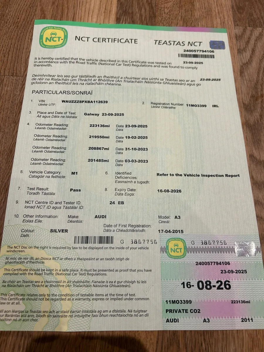 Fresh Test!! Audi A3 1.6 Diesel - Image 1