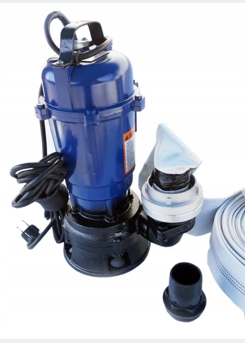 PUMP FOR septic tanks and dirty water + 30M hose - Image 2