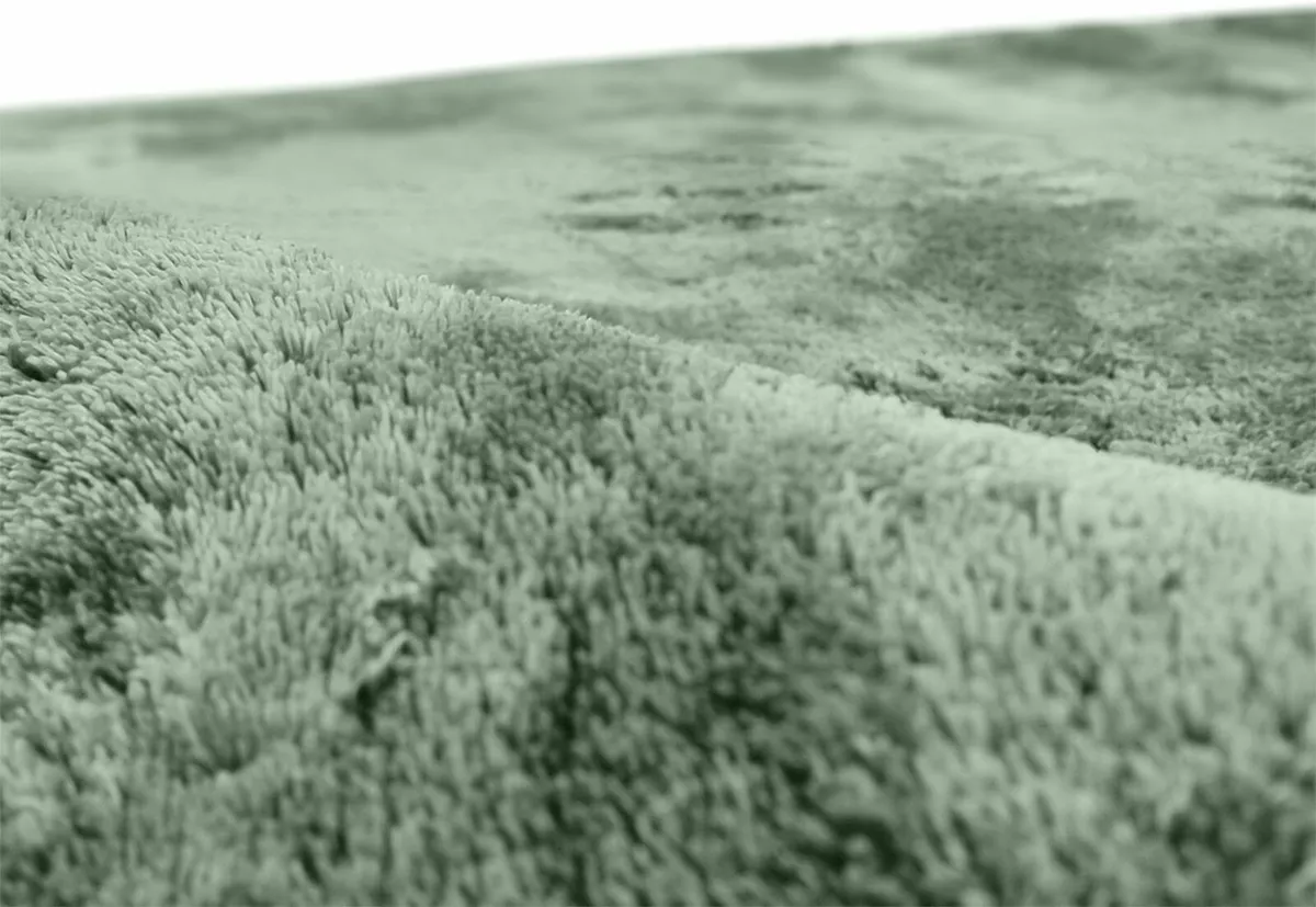 Shaggy Rug Furry Grey or Green 200 x 290 cm Soft F - Image 3