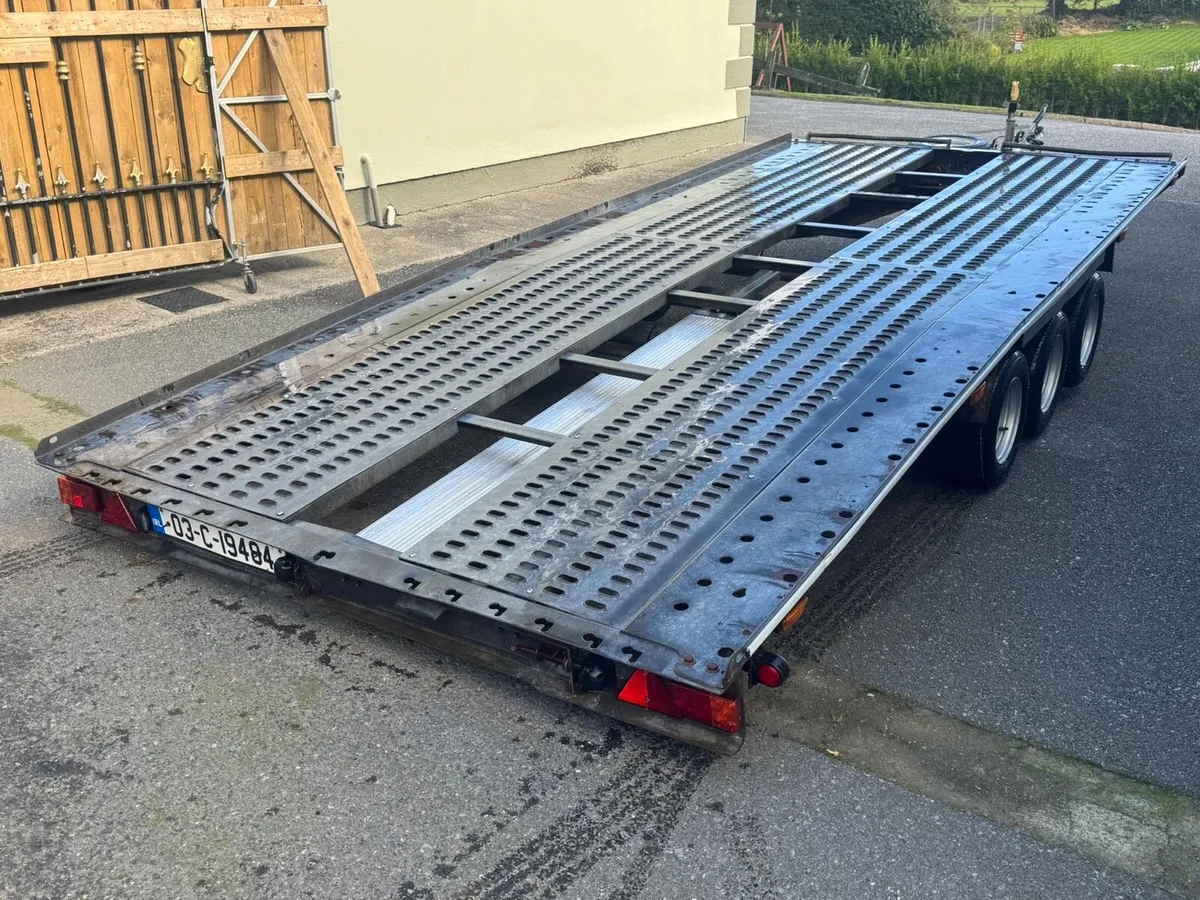 Brian James car transporter 5.0m by 2.1m 3500kg - Image 3