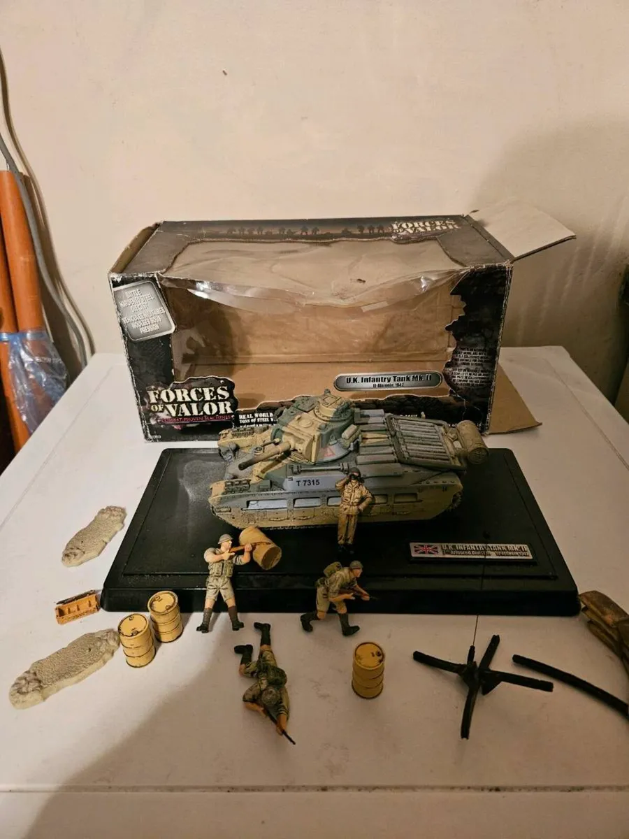 Corgi Forces of Valor British WW2 Matilda Tank - Image 1