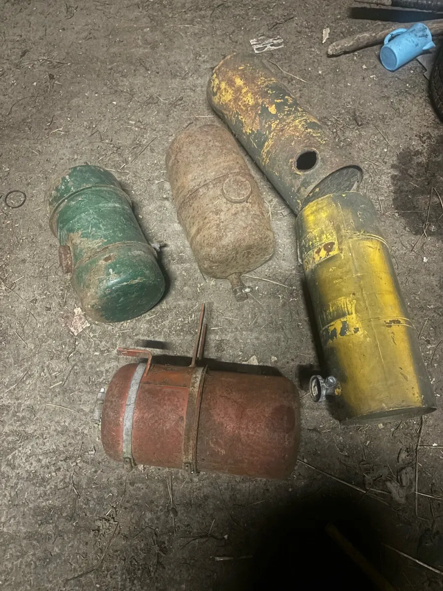 Vintage fuel tanks