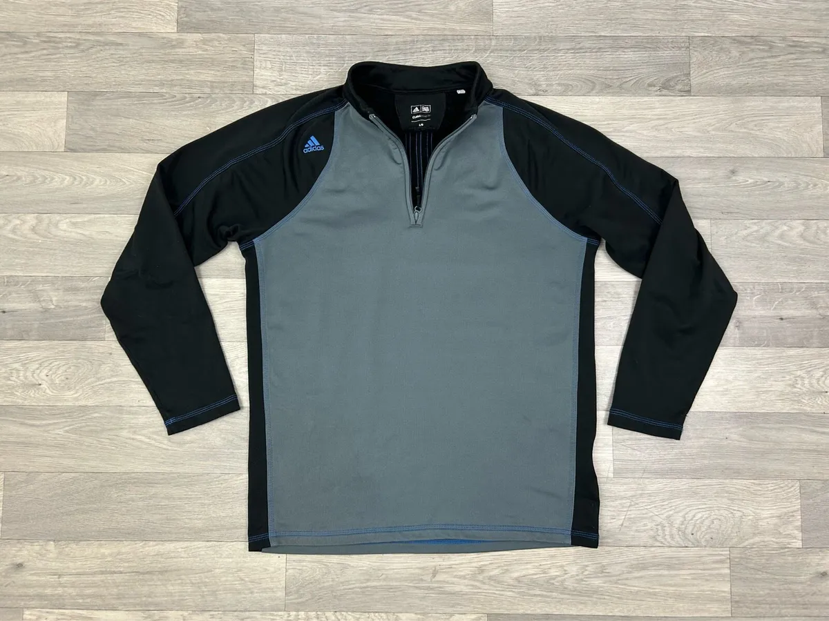 Adidas Golf Half Zip Jumper Mens Large - Image 1