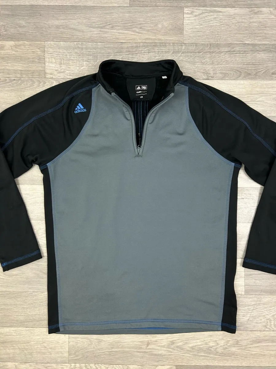 Adidas Golf Half Zip Jumper Mens Large - Image 2