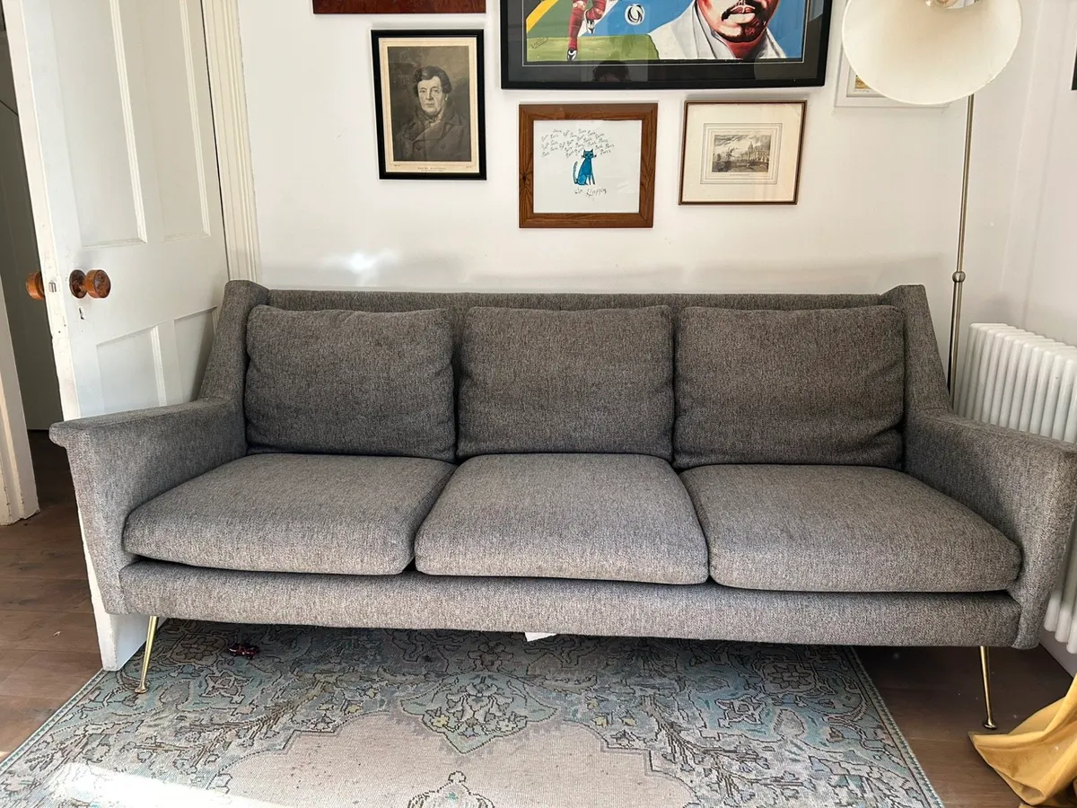 West elm mid century style sofa - Image 2
