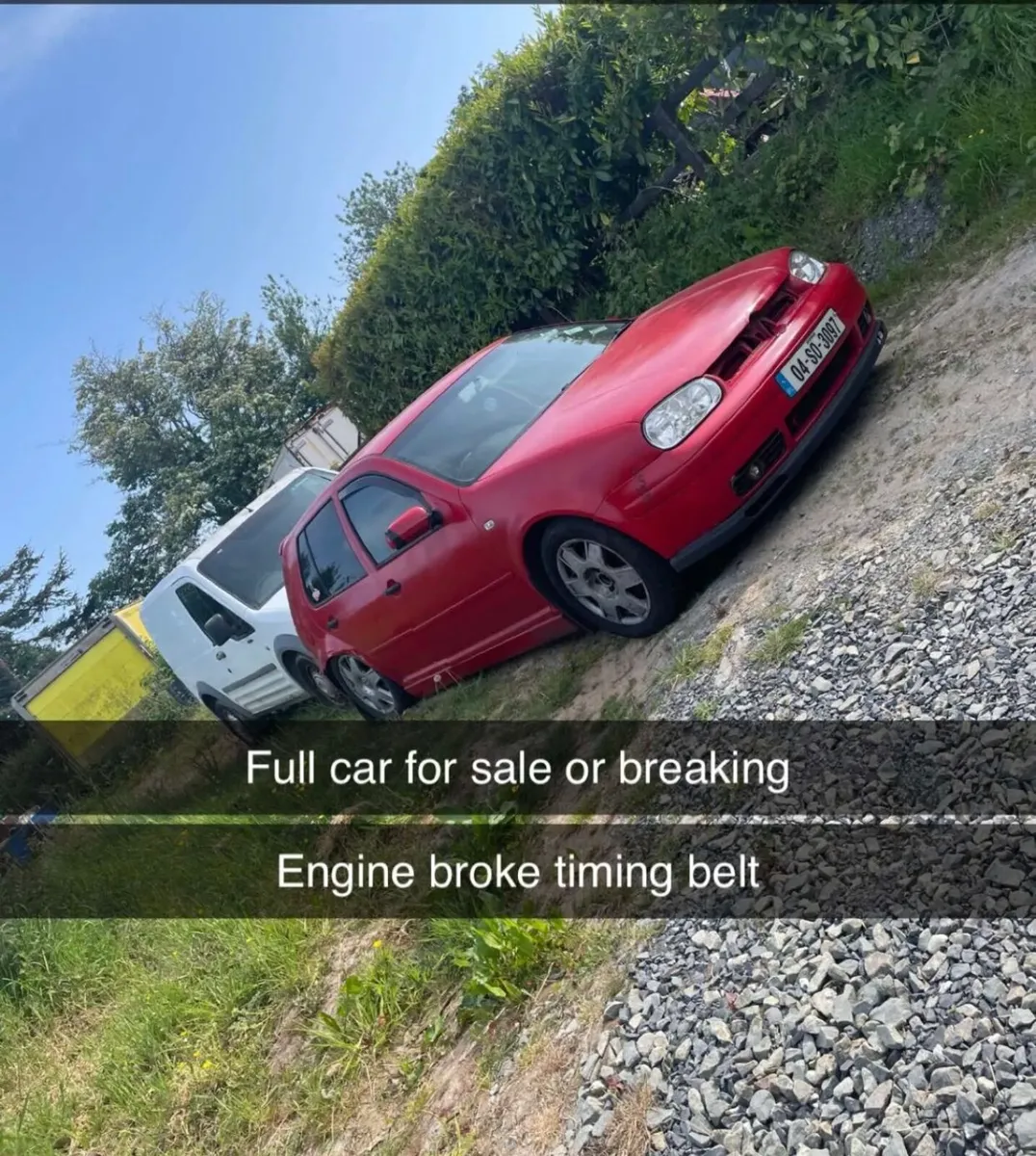 Mk4 golf breaking/parts - Image 1