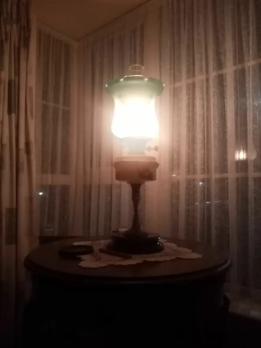 Victorian Oil Lamp - Image 1