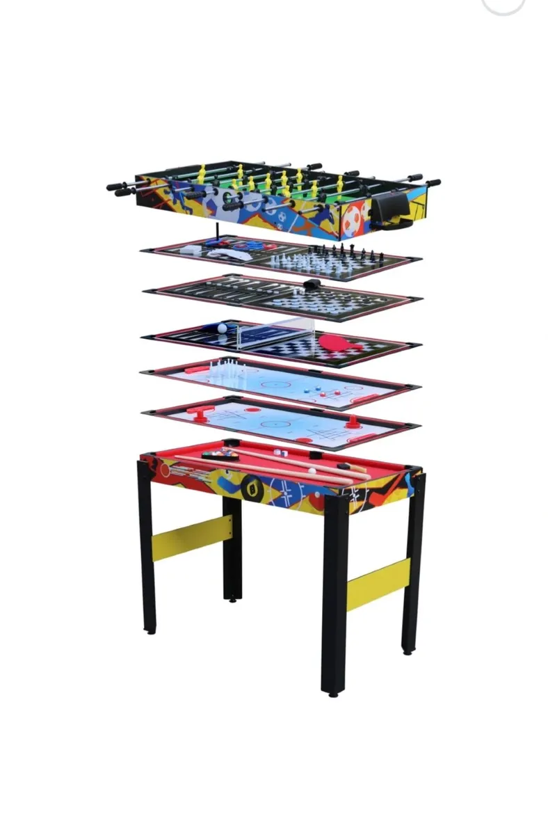 4 ft 12 in 1 Football Table - Image 1