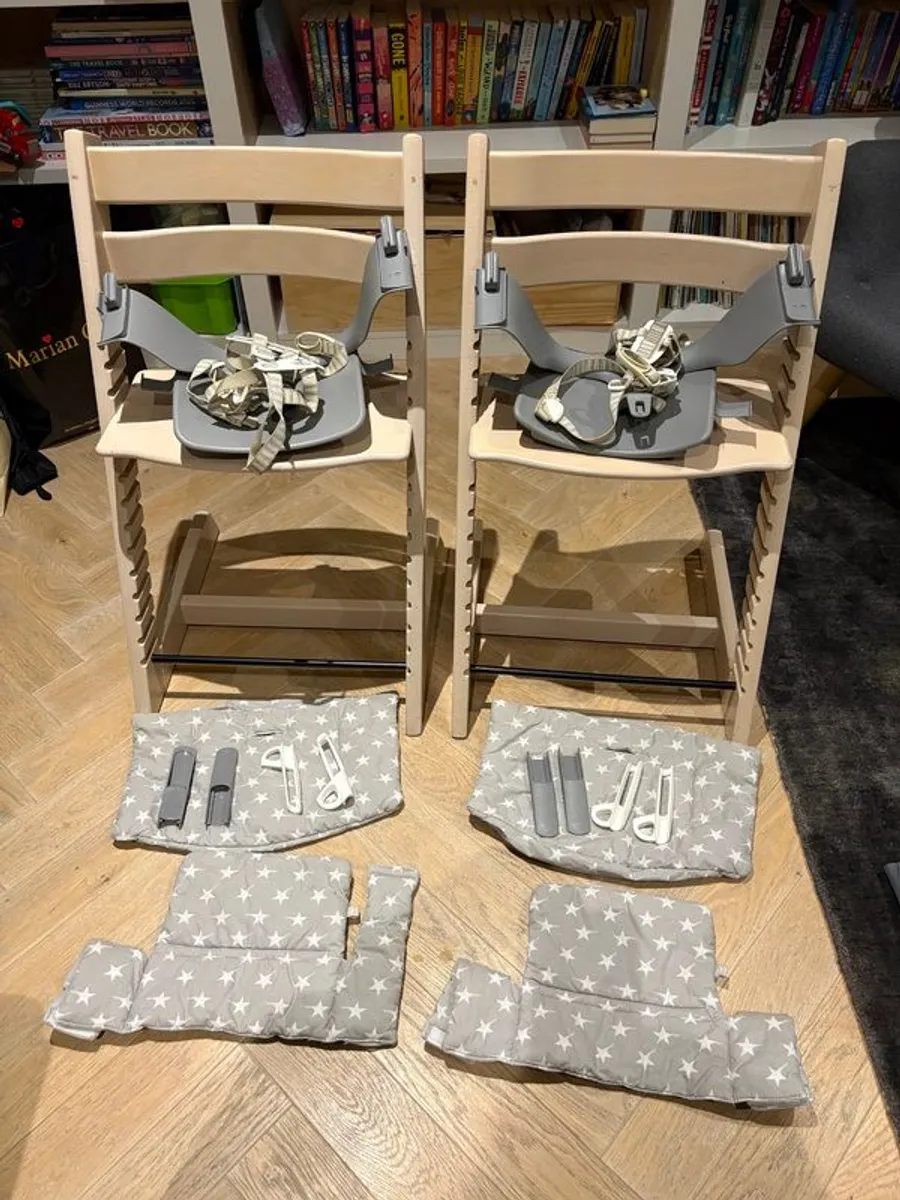 Stokke Tripp Trapp High chairs x 2 - Image 2