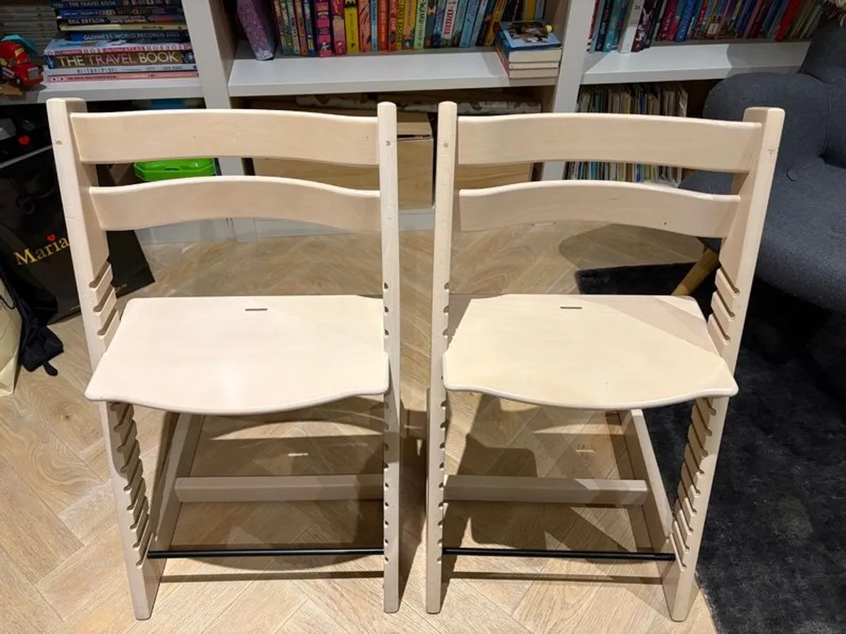 Stokke Tripp Trapp High chairs x 2 - Image 3