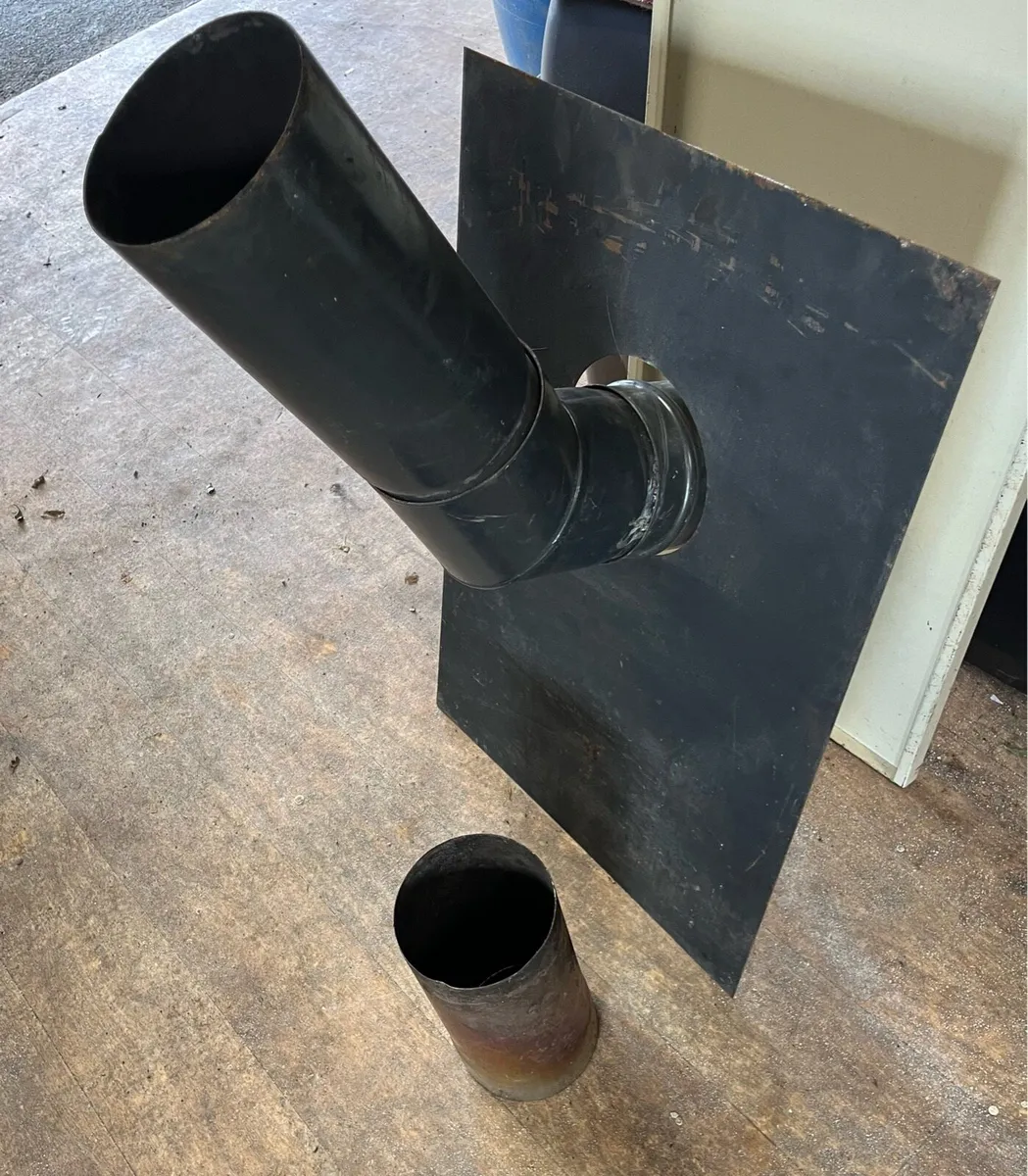 Stove Pipe and Stove Rosette Plate as per photo - Image 3