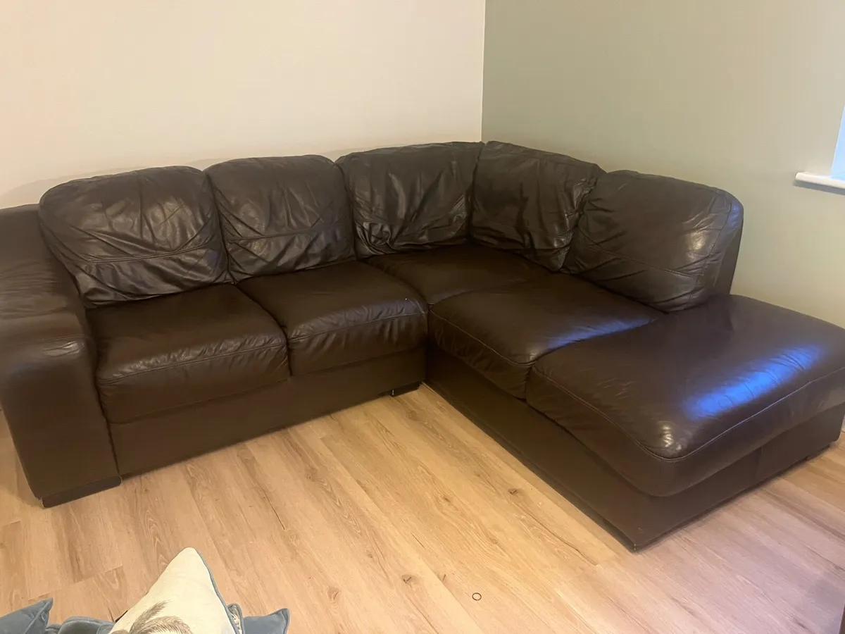 Corner sofa & 2 seater - Image 2