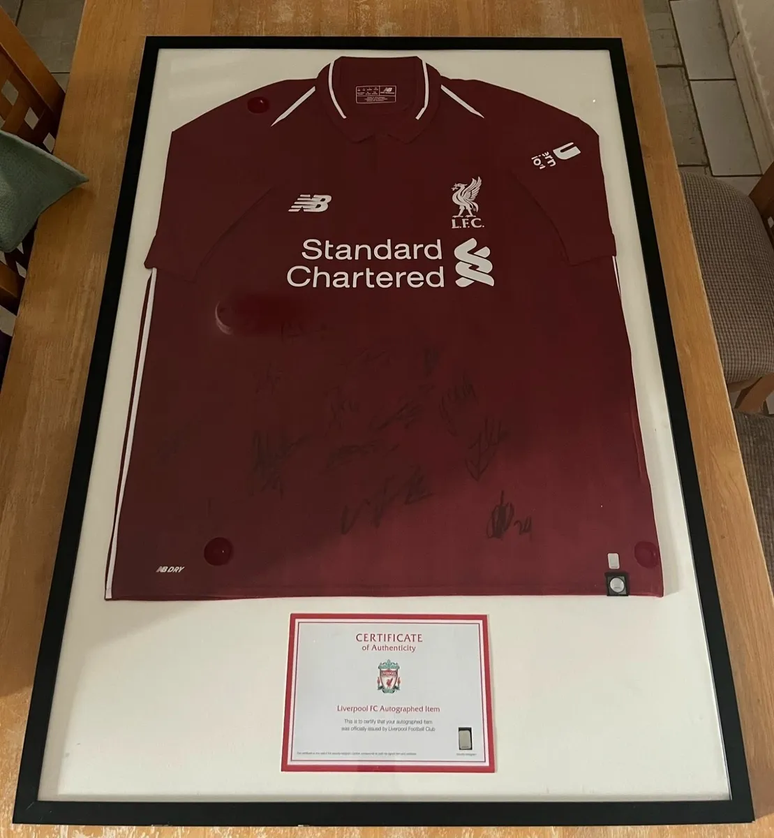 Signed Liverpool Shirt - Image 1