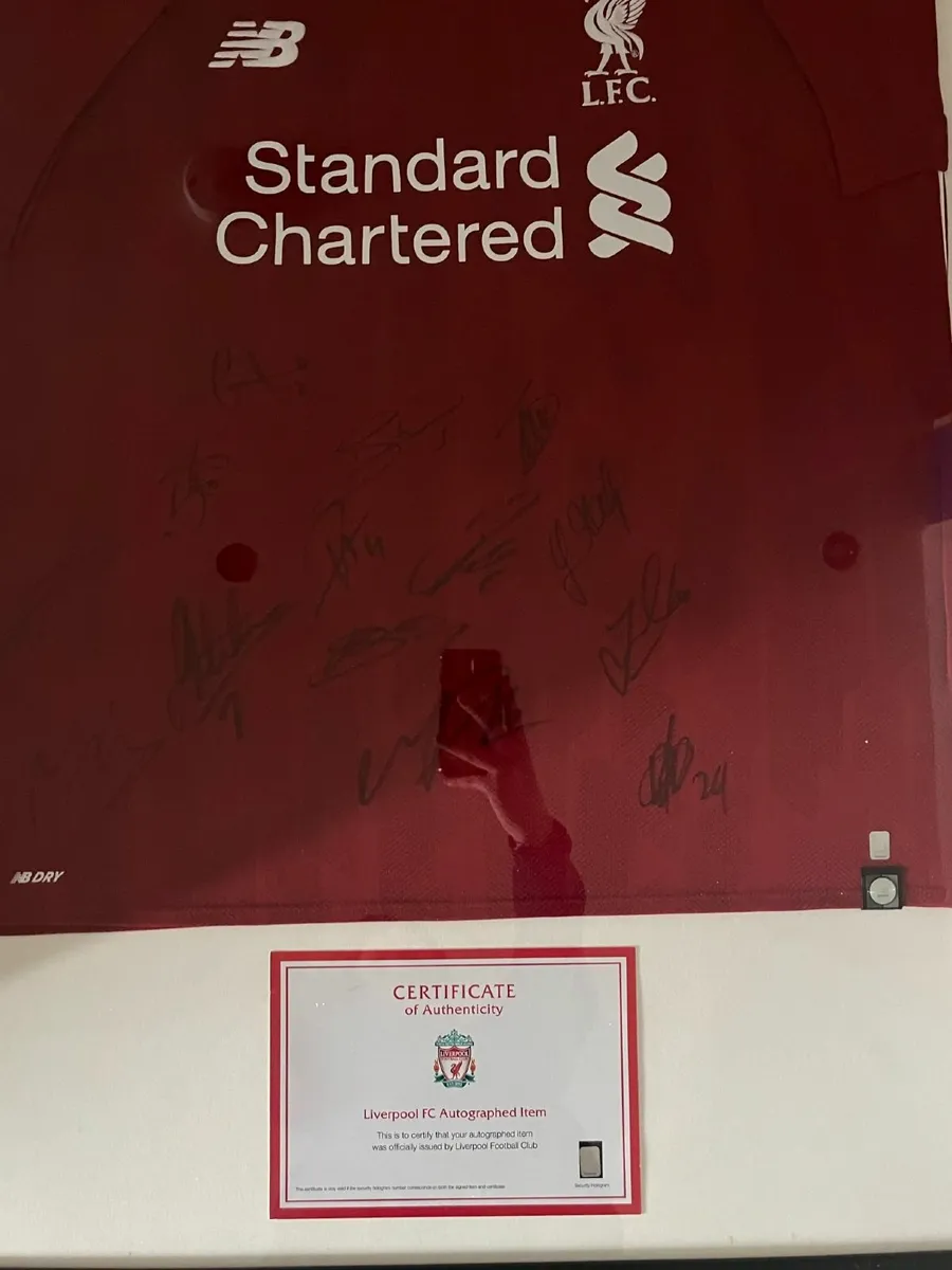 Signed Liverpool Shirt - Image 2