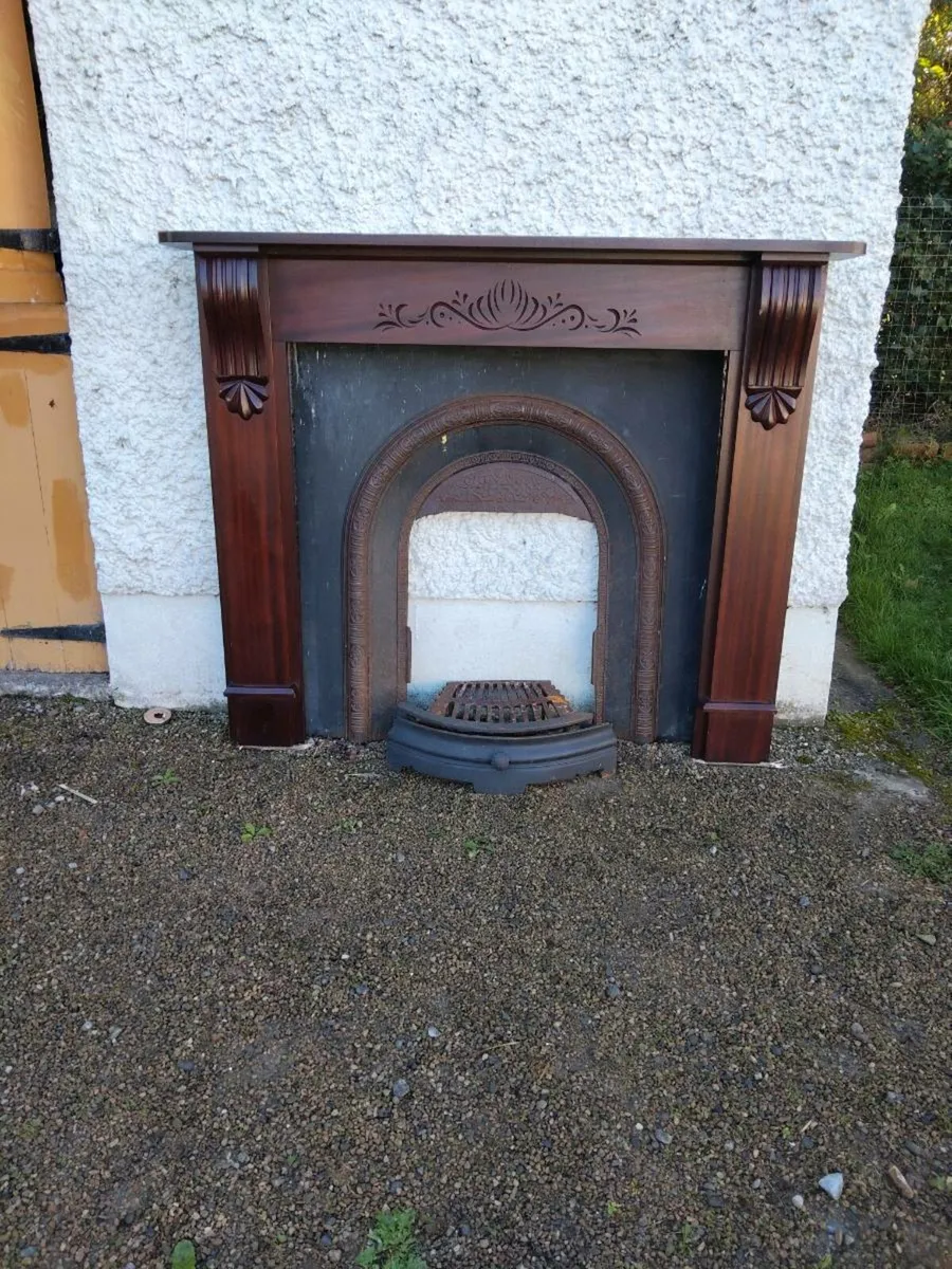 Mahogany Fireplace - Image 2